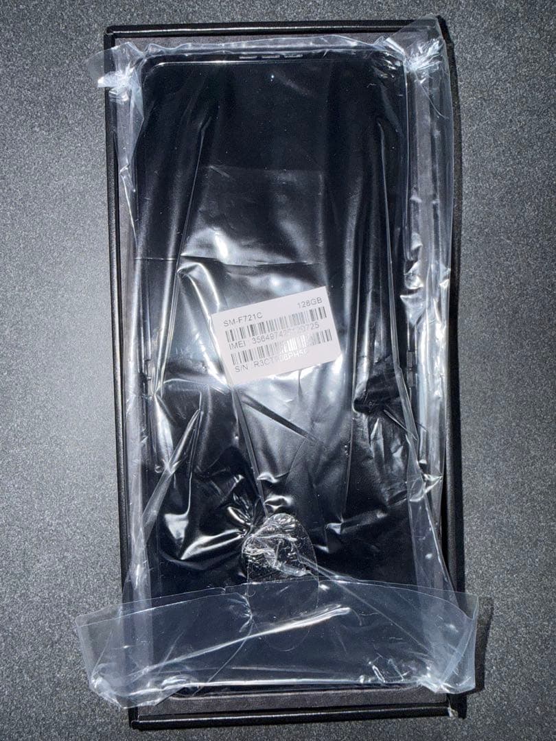 ▲Galaxy Z Flip4▲グラファイト▲SM-F721C▲ サムスン▲