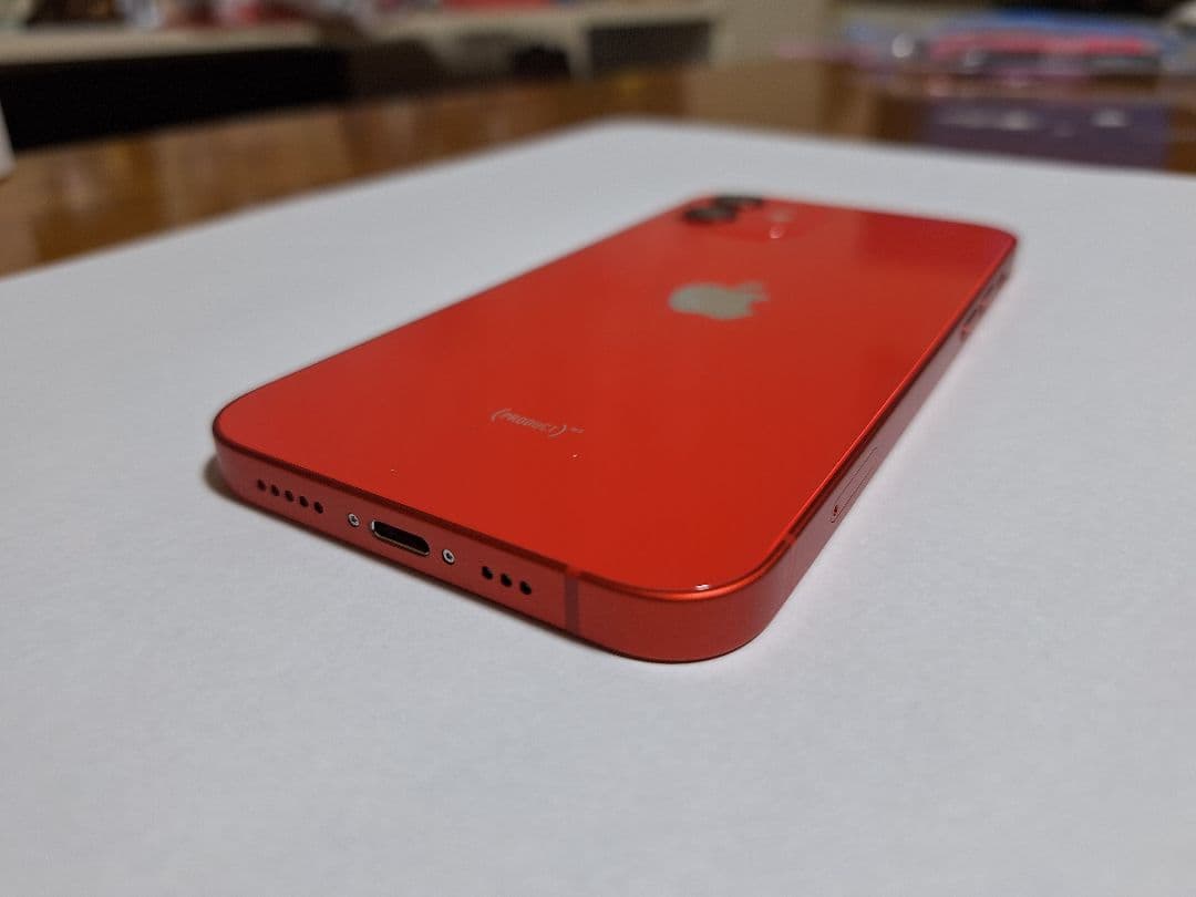 24時までお値引 超美品 iPhone 12 256GB レッド SIMフリー