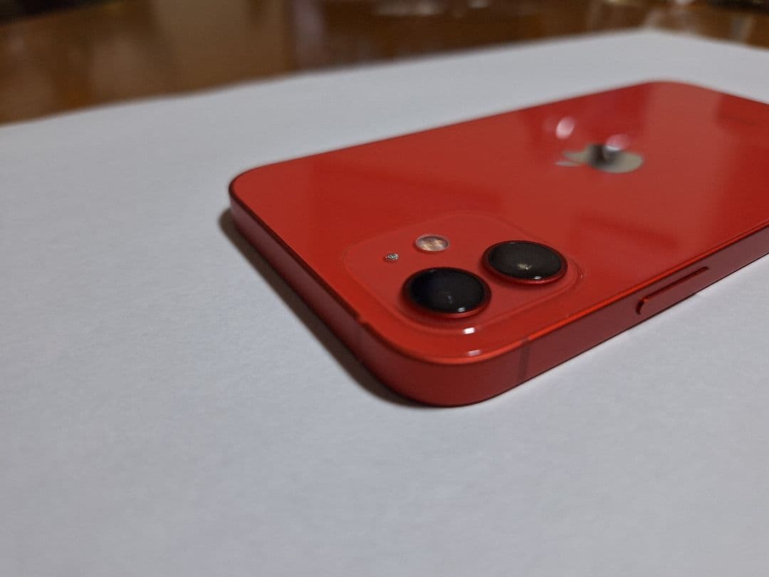 24時までお値引 超美品 iPhone 12 256GB レッド SIMフリー