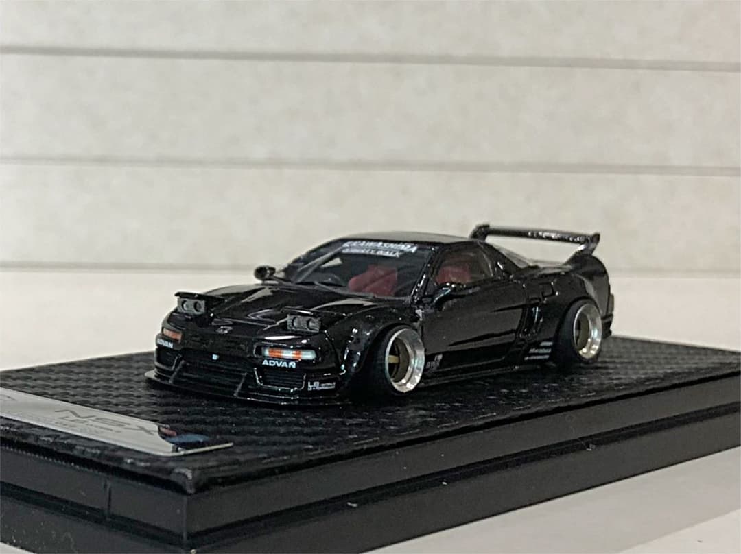 1/64 ym model ホンダ LBWK advan nsx 深リムカスタム