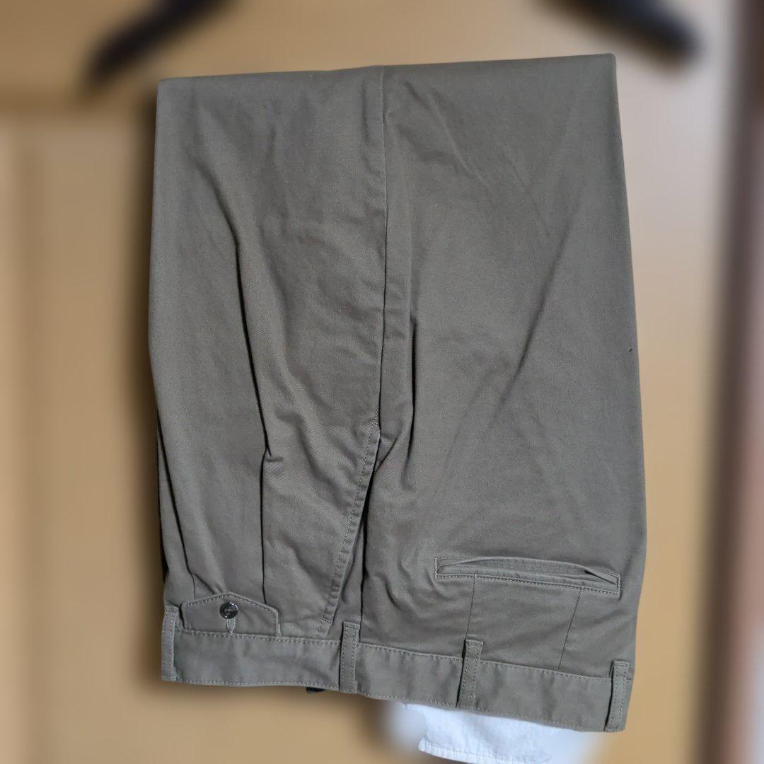 BEAMS PLUS ビームスプラス　ツープリーツテーパードパンツ