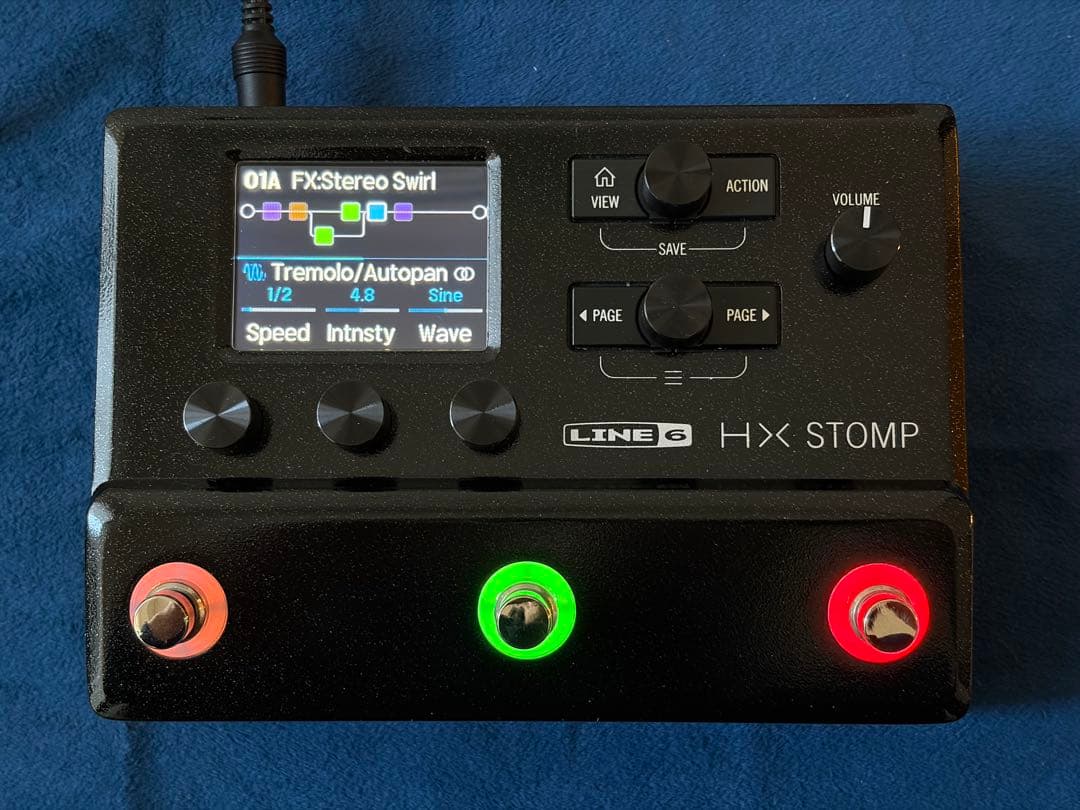 LINE 6 HX STOMP 【元箱付•初期化済•最新ファームウェア】