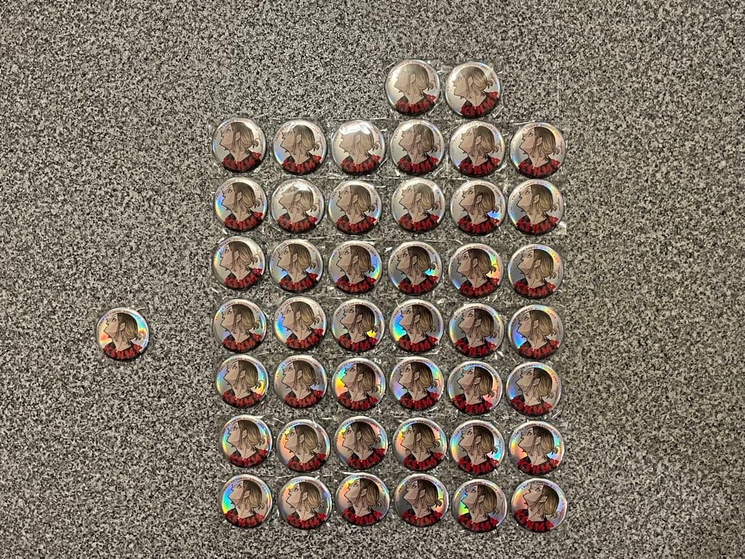 ハイキュー!! ジャンプGIGA2024 孤爪研磨　缶バッジ　44個＋1個セット