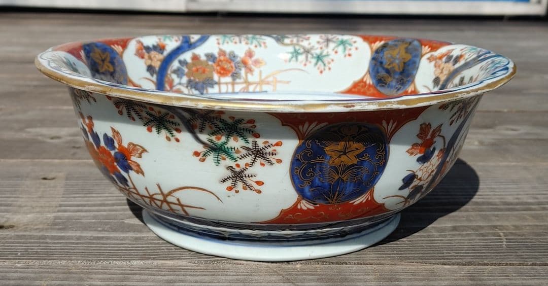 古伊万里、錦大鉢