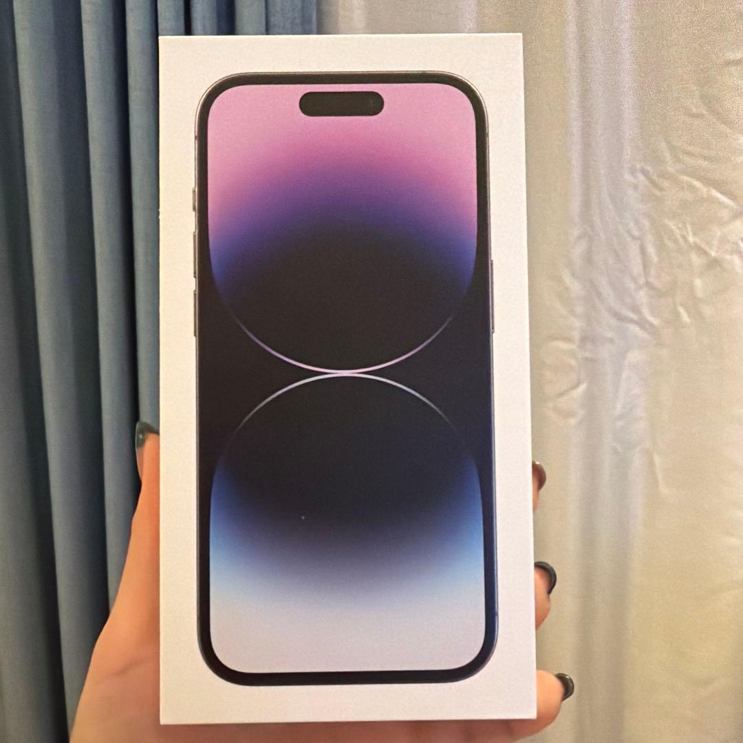 バッテリー 100% iphone 14 pro 512gb ディープパープル