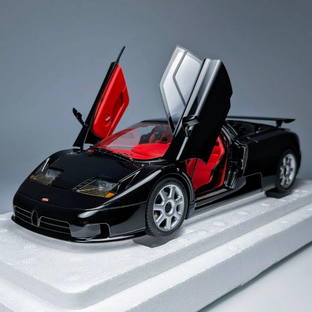 オートアート 1/18 ブガッティ EB110 SS ブラック 70919