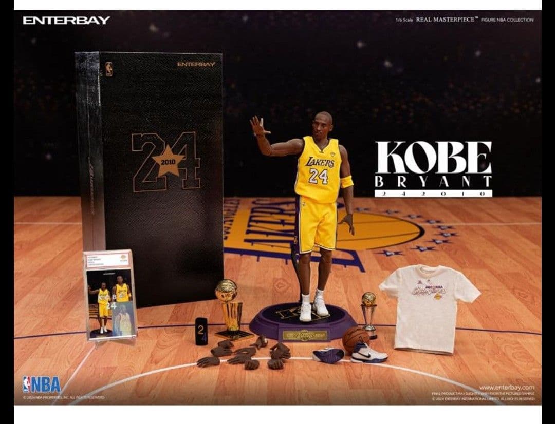 新品未使用　エンターベイ　1/6　コービー・ブライアント