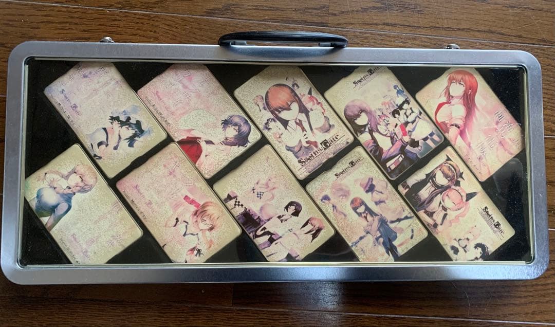 【希少】 【日焼け大】シュタインズゲート プライズ カードミラー