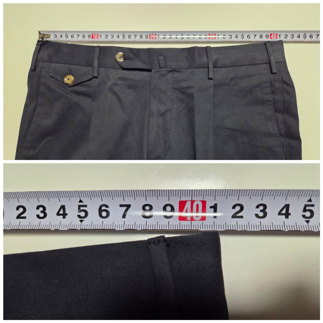 【新品】ピーティートリノ　GENTLEMAN　シルク混　チノパン　48　春秋冬