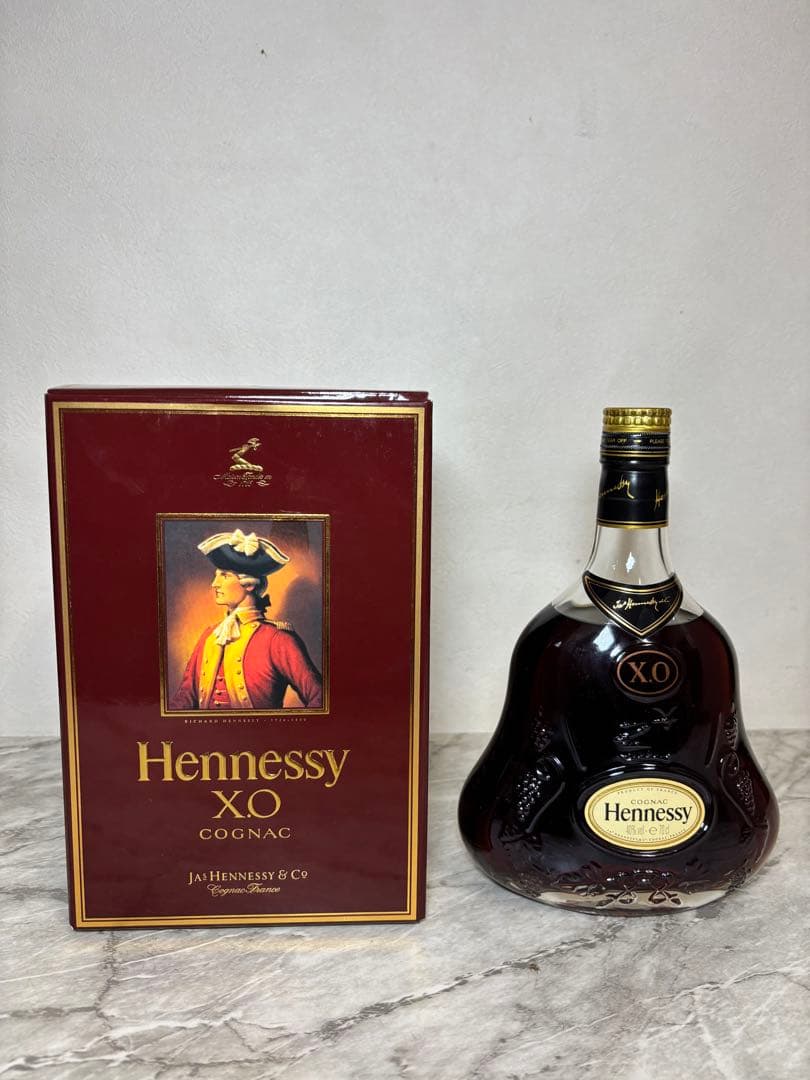 【未開封】Hennessy XO コニャック 箱入り