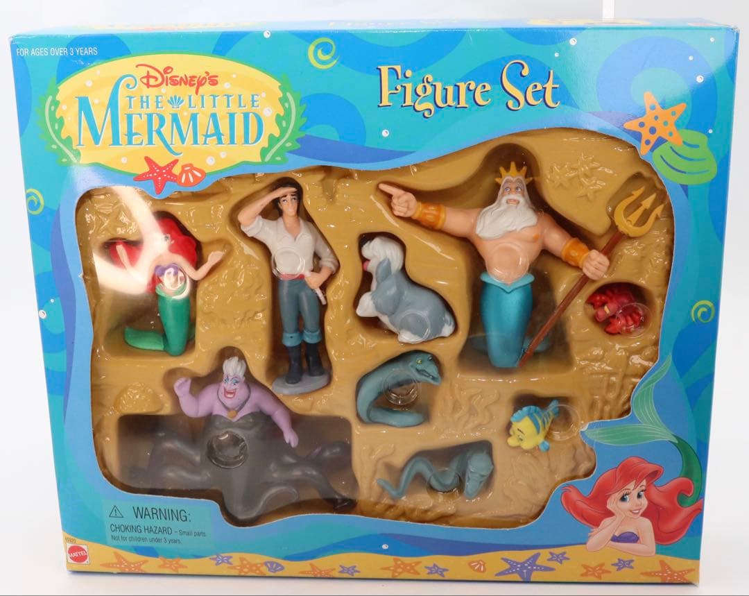Disney リトルマーメイド フィギュアセット未開封