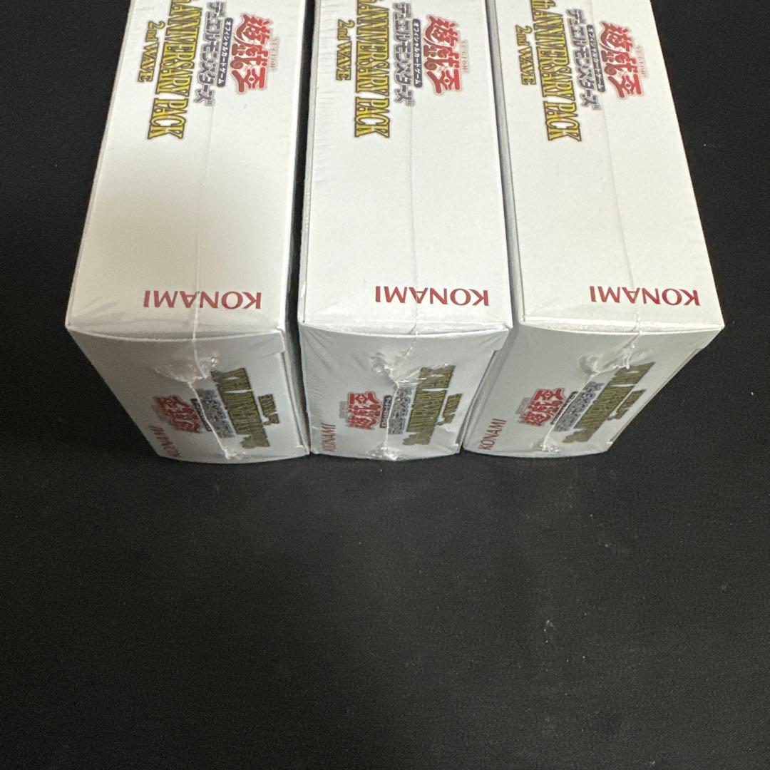 遊戯王　20th anniversary pack 2nd wave 3ボックス