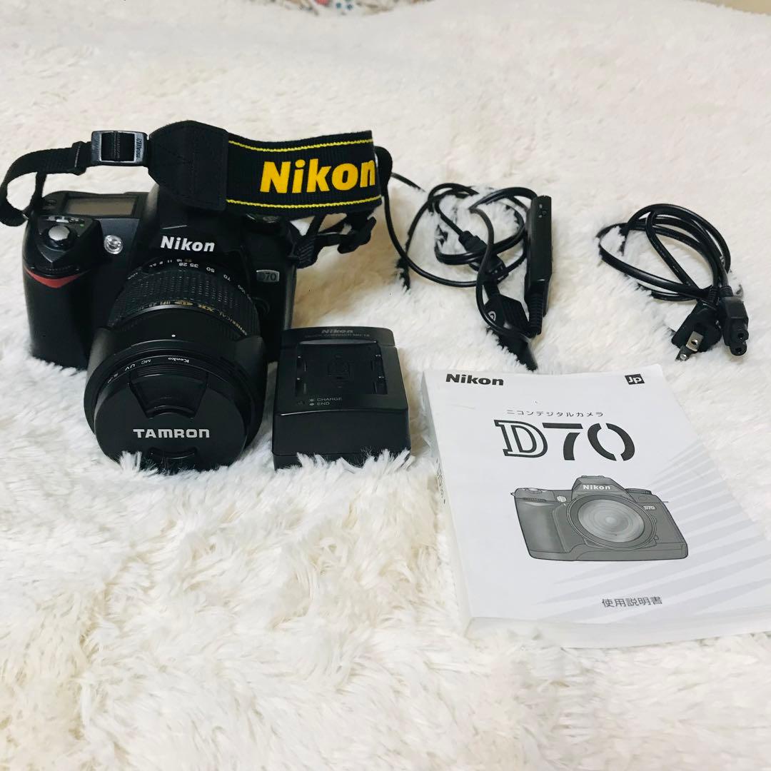 NIKON ボディ　ニコン　 D70 一眼レフ　デジタルカメラ　本体　デジカメ