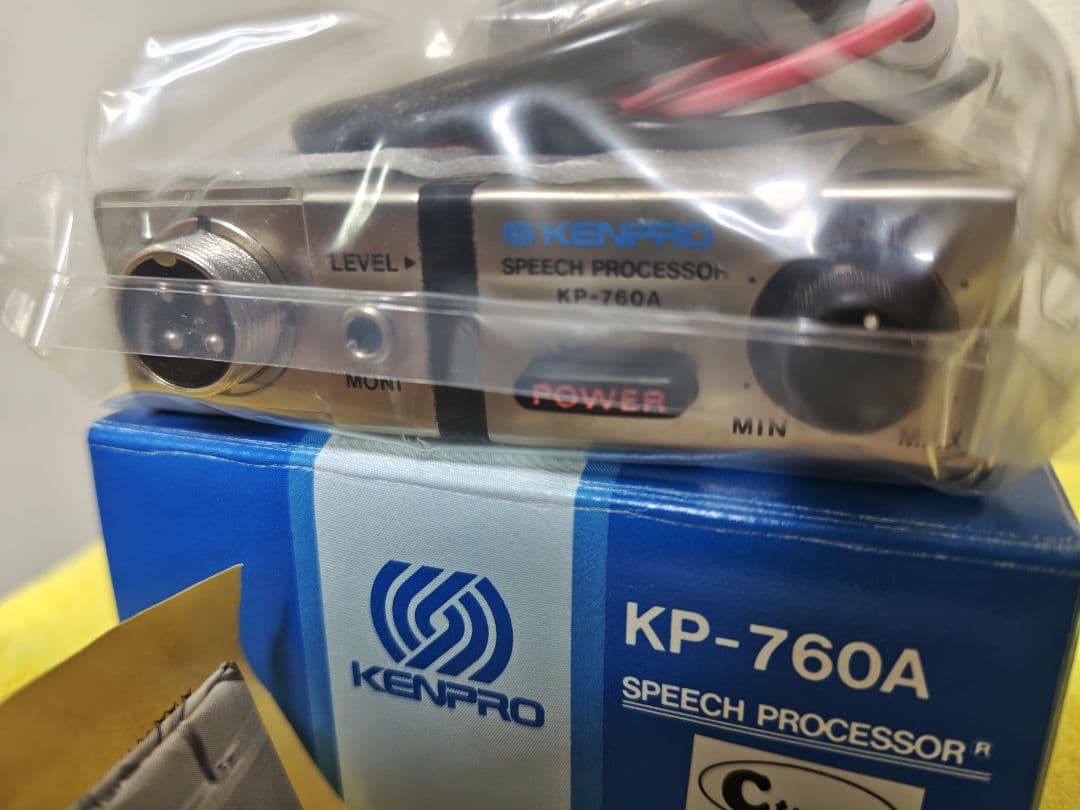 未使用　ケンプロ 工業　KP-760A 　スピーチプロセッサー　NASA