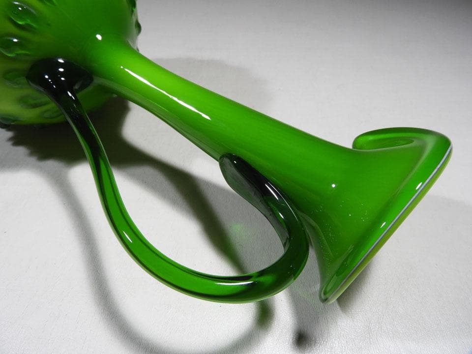 ●60s ヴェトレリア工房 ムラーノ風 大きい花瓶 高さ42cm 重さ1570g