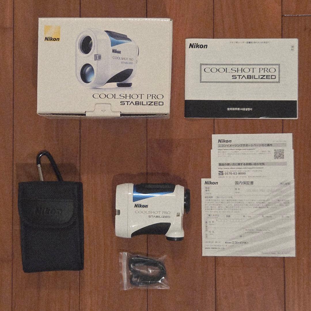 ラウンド用品・アクセサリー Nikon COOLSHOT PRO STABILIZED