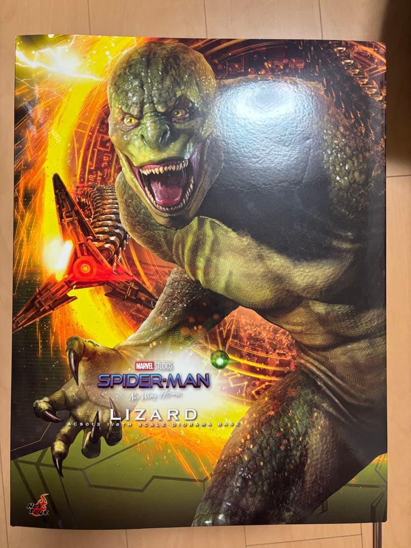 ホットトイズ　リザード　スパイダーマン