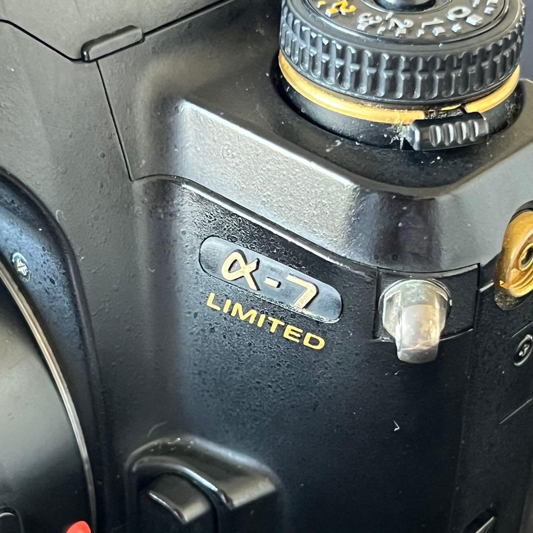 【希少】MINOLTA α-7 limited フィルムカメラ 一眼レフ
