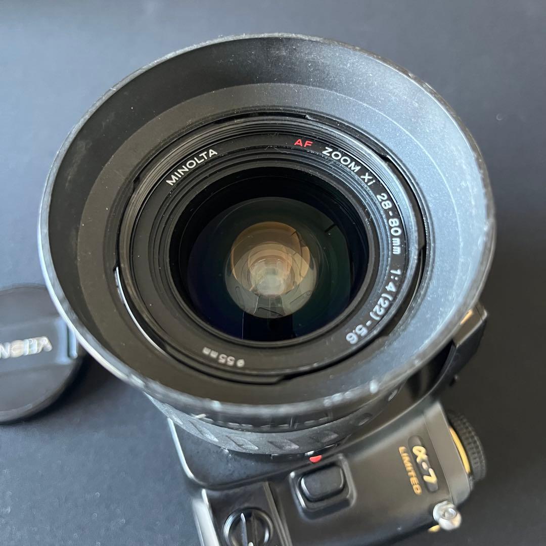 【希少】MINOLTA α-7 limited フィルムカメラ 一眼レフ