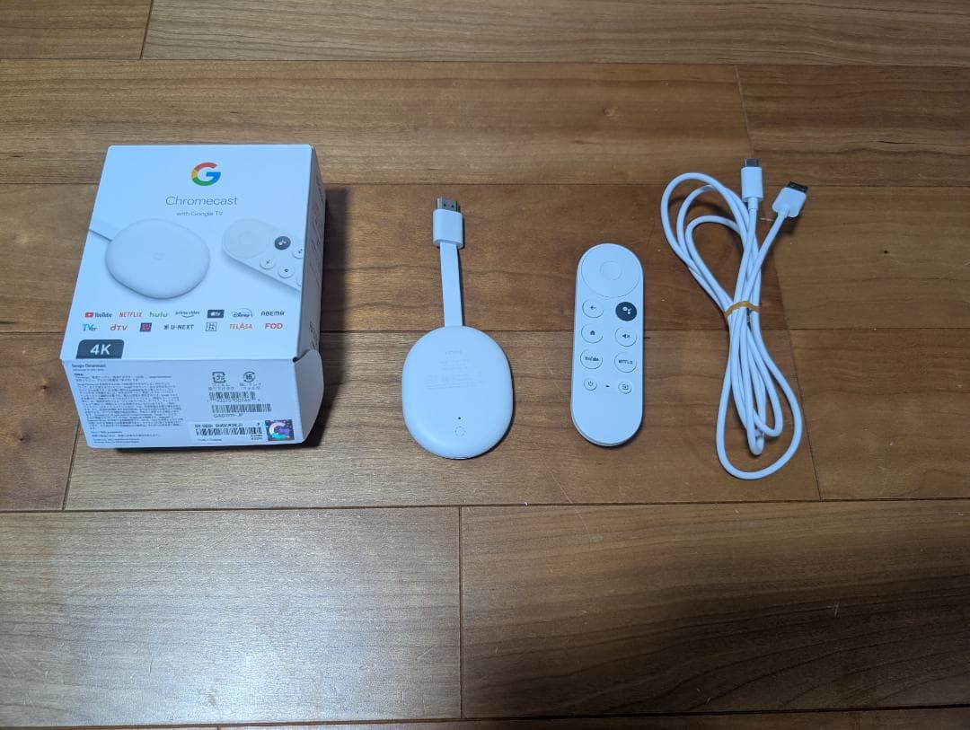 クロームキャスト　Chromecast with Google TV 4K