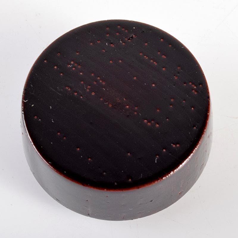 茶道具　光雲造　黒漆　金蒔絵鶴文　砧香合　紫野松長剛山極め箱　M　R5031