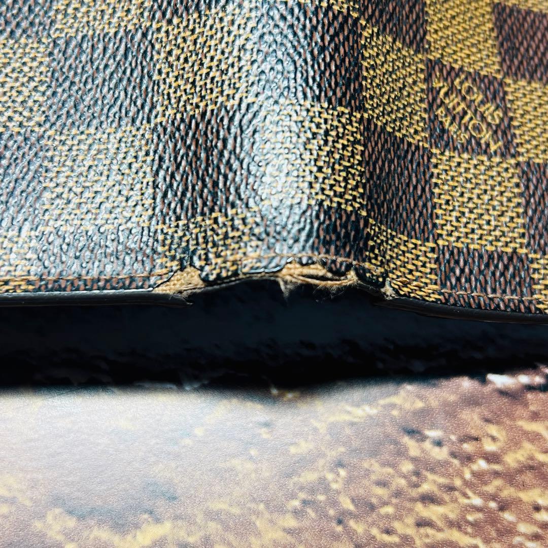 LOUIS VUITTON ルイ ヴィトン ダミエ ヴィエノワ 二つ折り財布