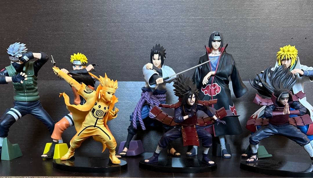ナルト➕ハンターハンターその他フィギュアまとめ売り。箱無し