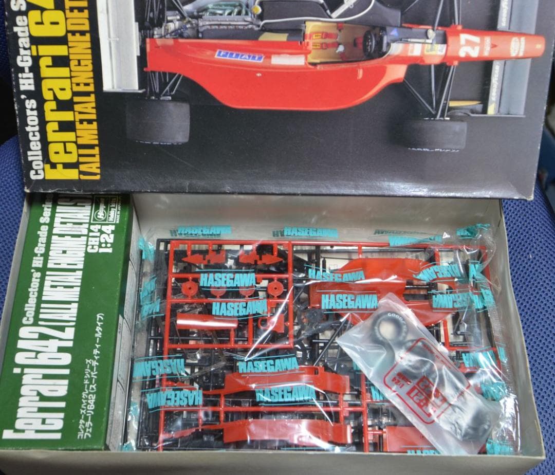 フェラーリ　６４２　オールメタルエンジン　プラモデル　希少