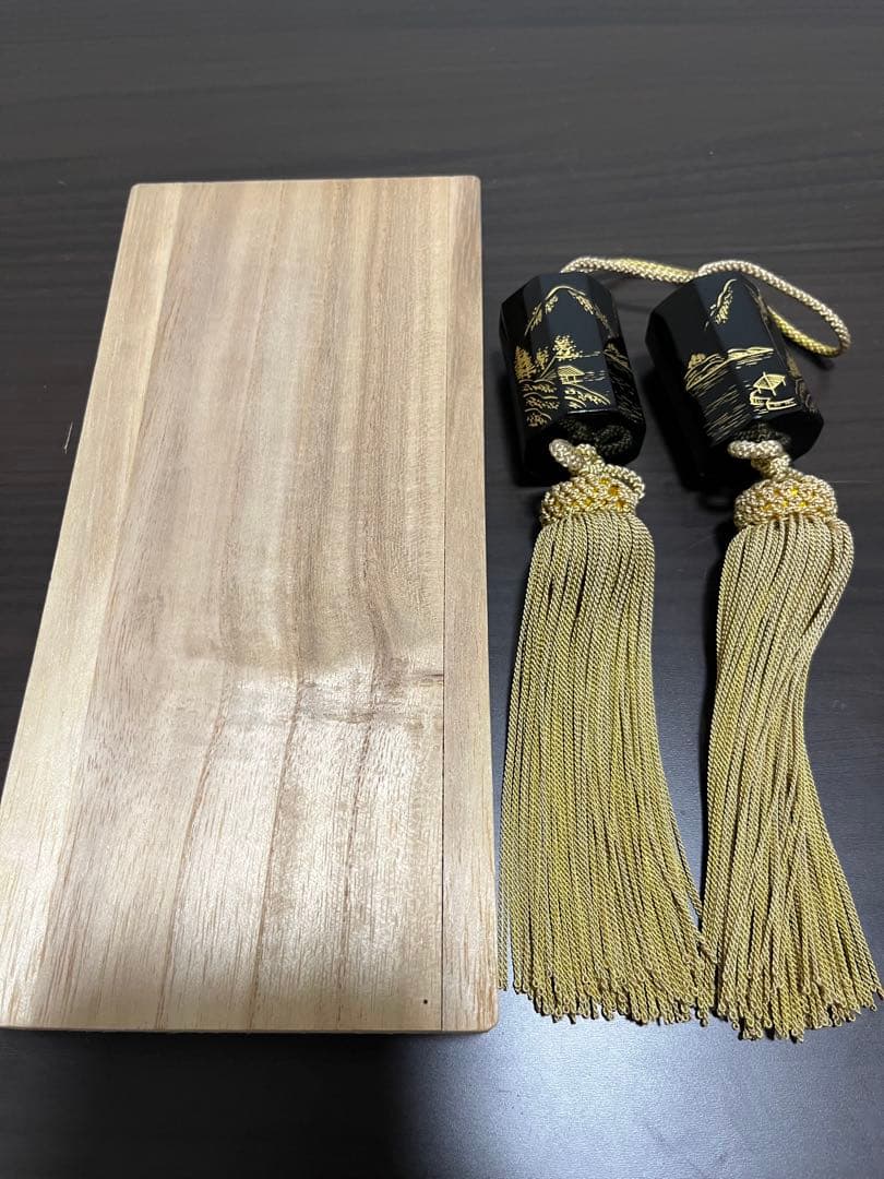 高級輪島塗　風鎮　宝づくし