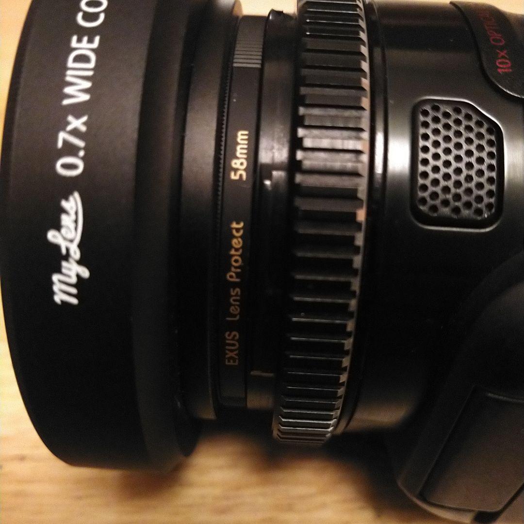 Canon Hf G10 ビデオカメラ 本体 バッテリー2個、0.7ワイコン付