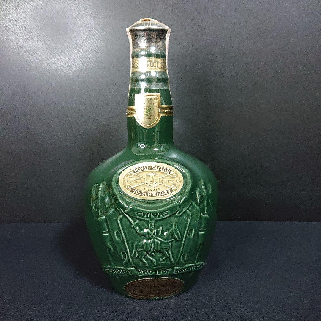 ウイスキー ロイヤルサルート21年 陶器