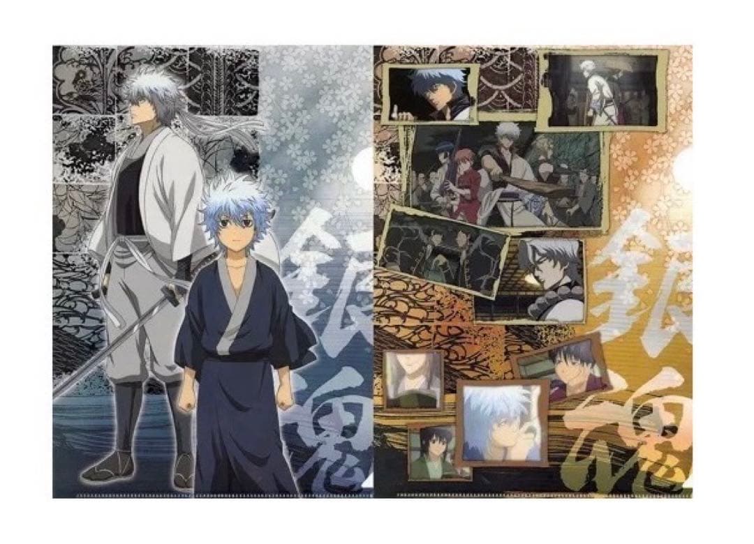 銀魂 クリアファイル 銀時 白夜叉