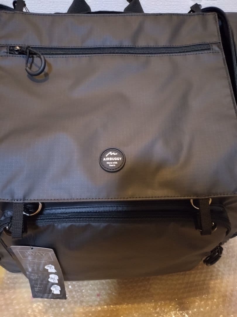 新品エアバギー3WAY ブラック キャリーバッグ