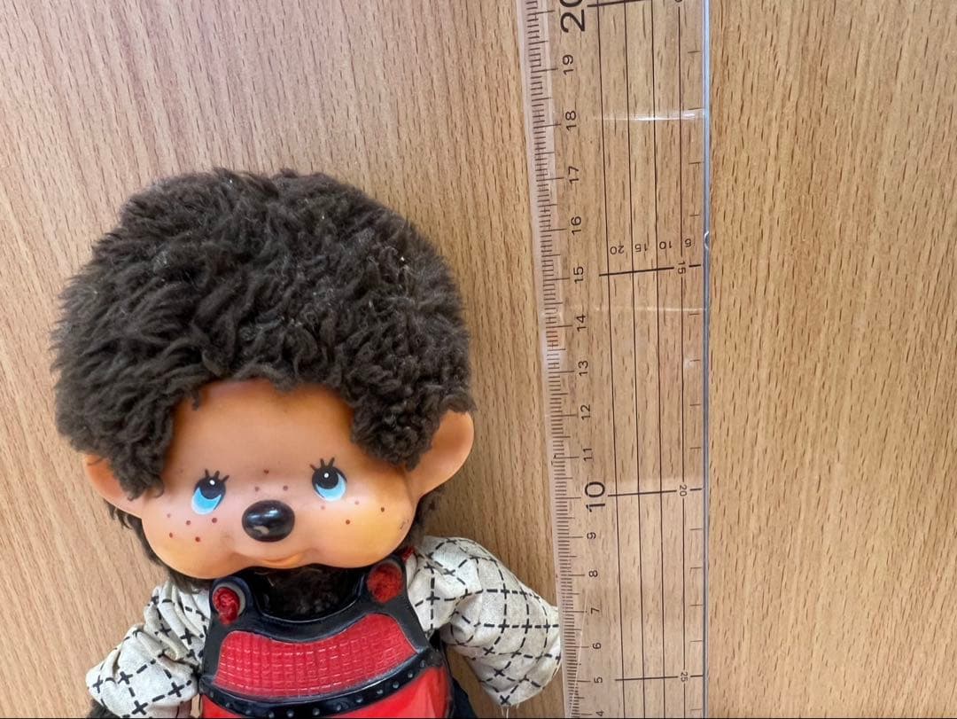 【タグ付き・希少】モンチッチ 剣道猿 人形 玩具 ぬいぐるみ 約20cm