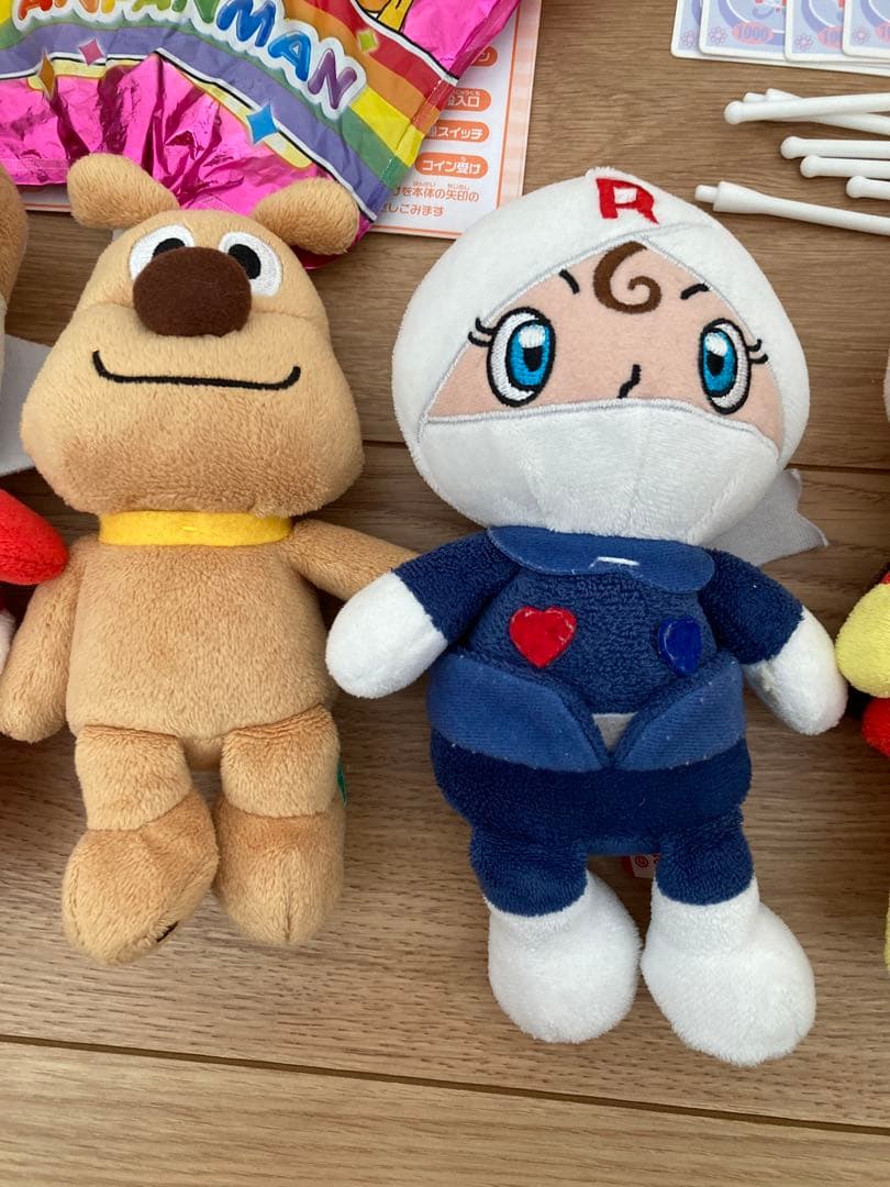 アンパンマン　おもちゃまとめ売り　レジスター　ボンゴ　ふうせんやさん　ぬいぐるみ
