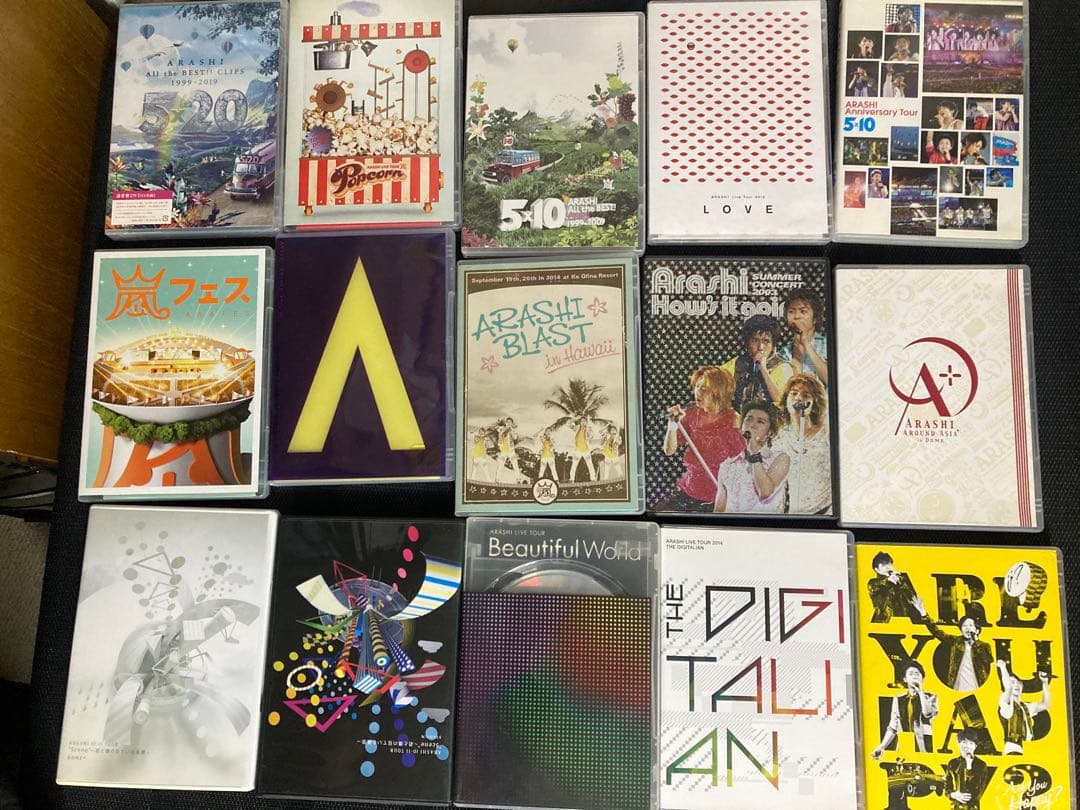 ら*ぃ様 嵐　ライブDVD 15枚セット　通常版　まとめ売り