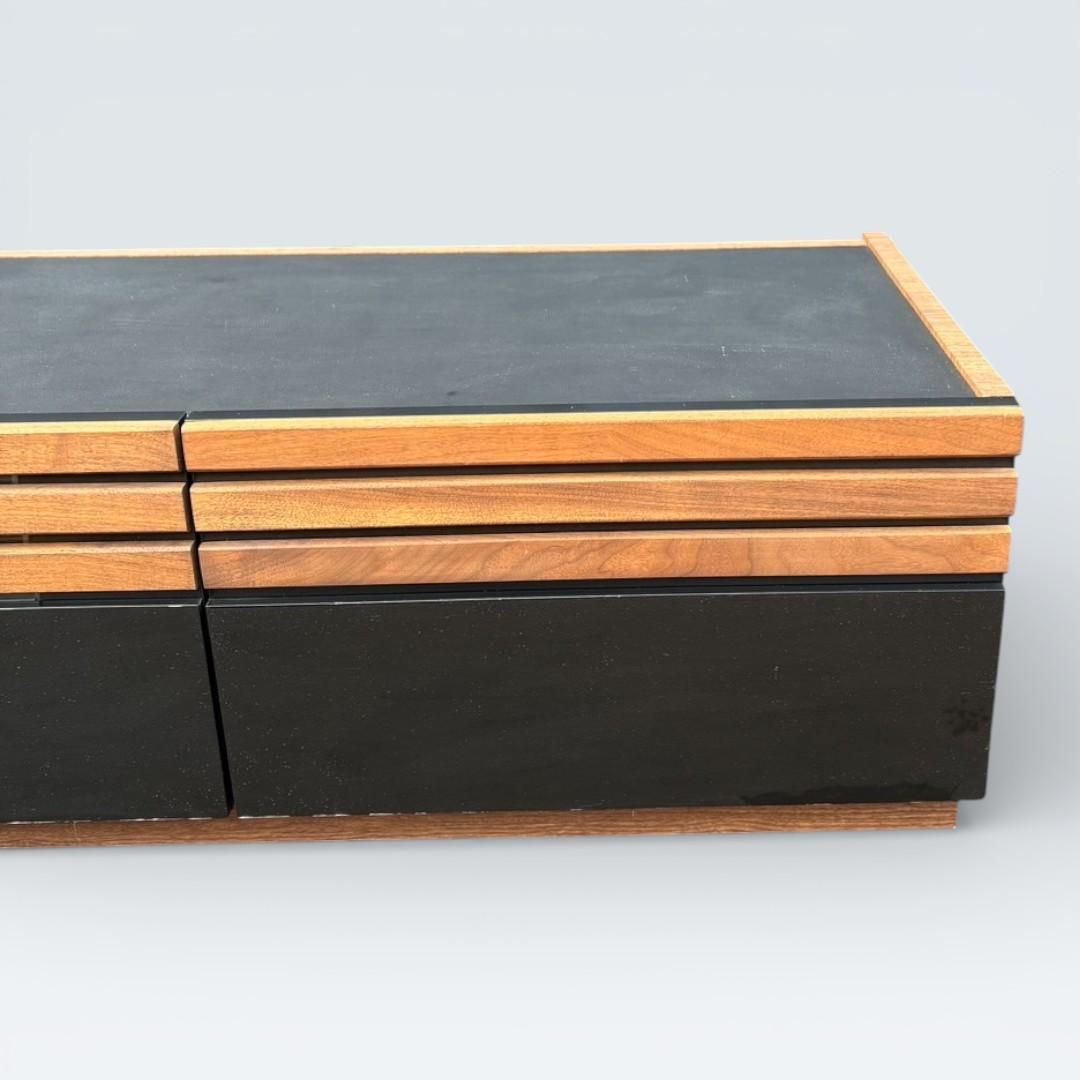 MKマエダ アコール テレビボード 150cm ウォールナット ルーバー モダン