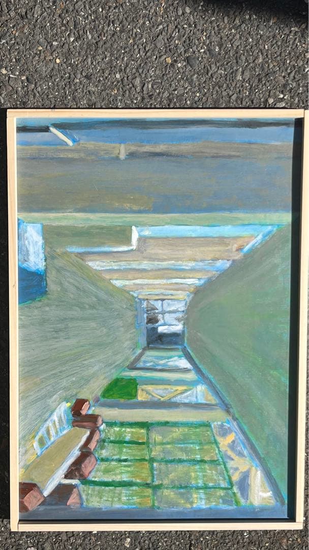 いつもの景色　絵画