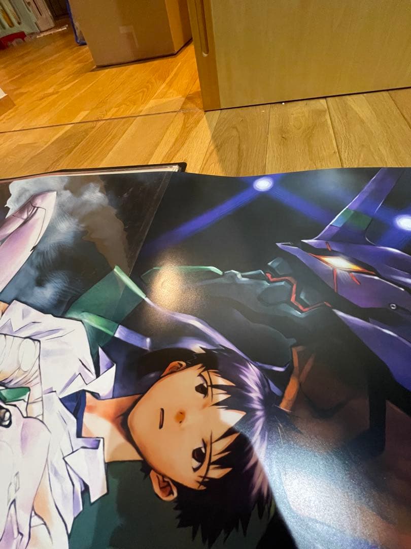 【B2ポスター】 新世紀エヴァンゲリオン　DVD BOX購入特典