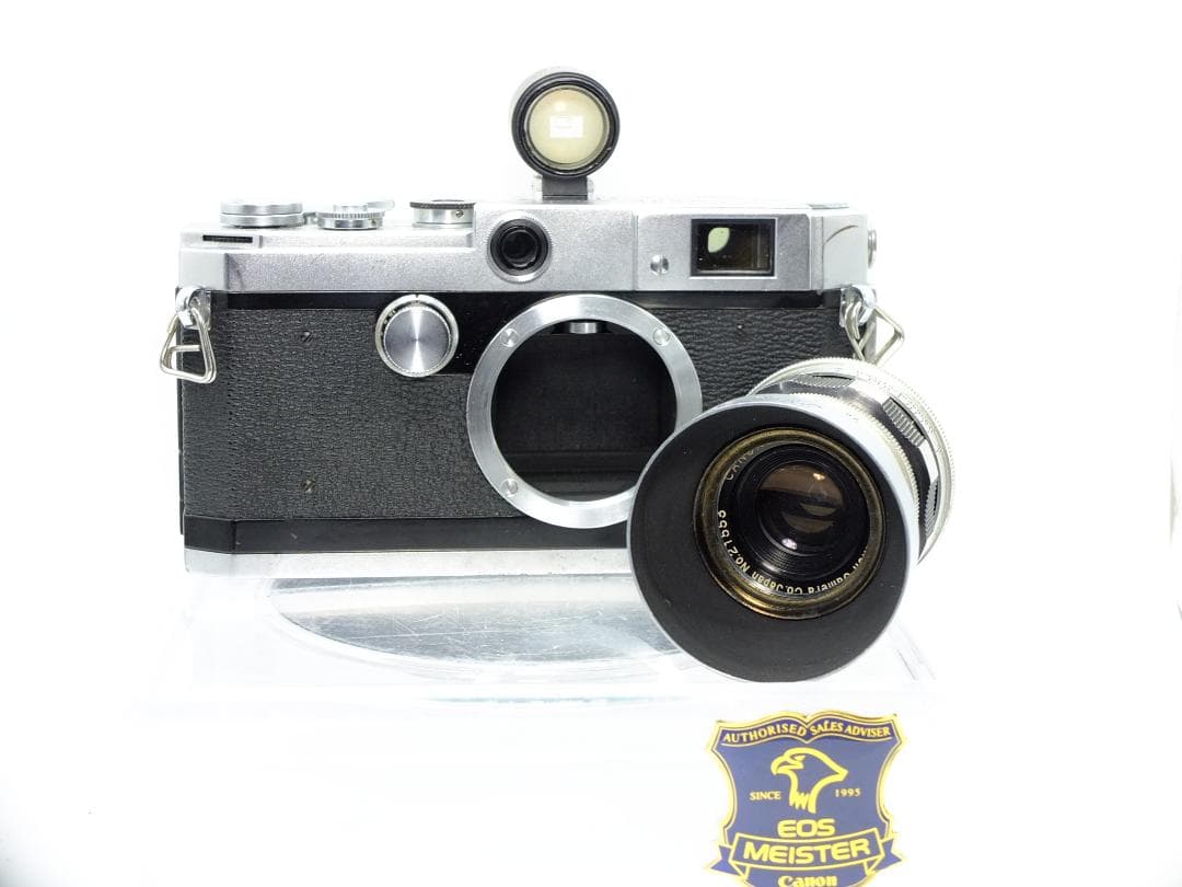 【実写確認整備品】キャノン L2／50㎜f2.8ゼブラ・フード付