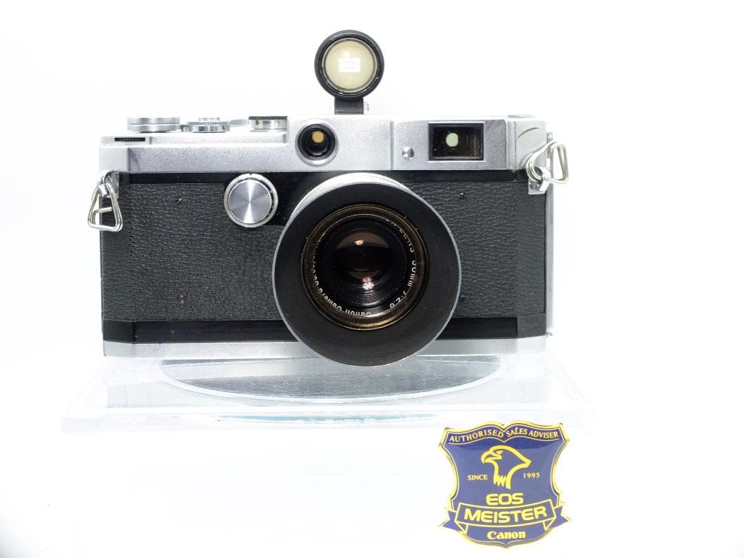 【実写確認整備品】キャノン L2／50㎜f2.8ゼブラ・フード付