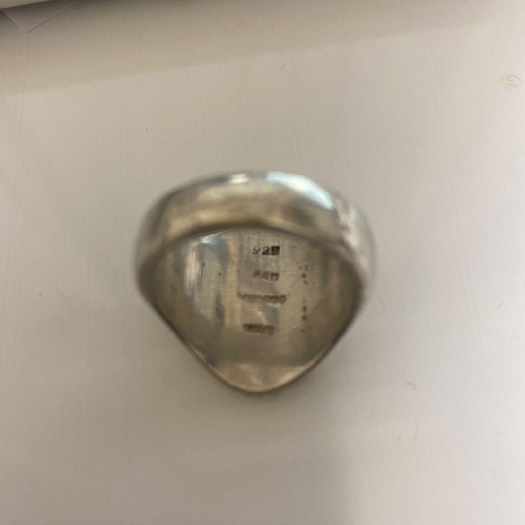 メキシカンジュエリー　20号　シグネットリング