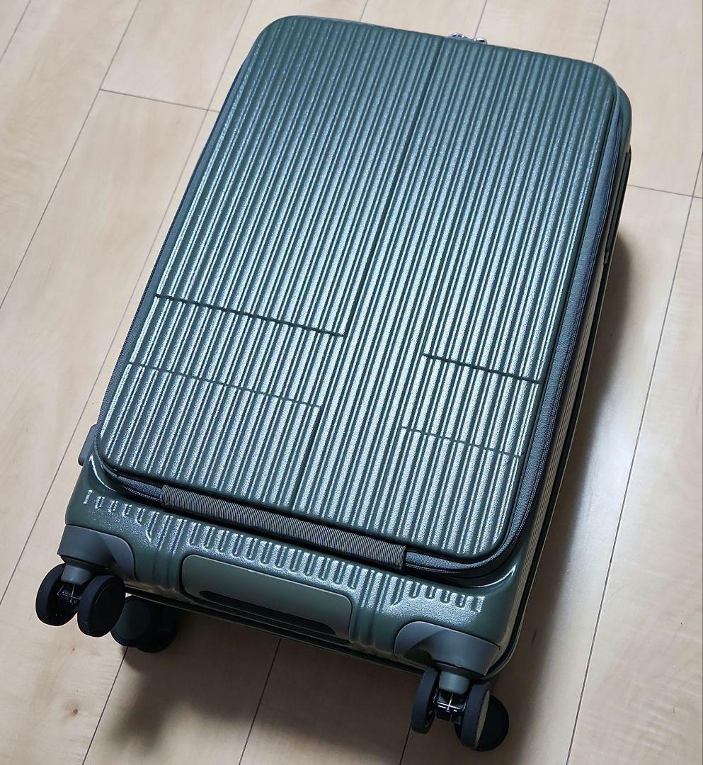 innovator スーツケース INV155 マッドカーキ 55リットル