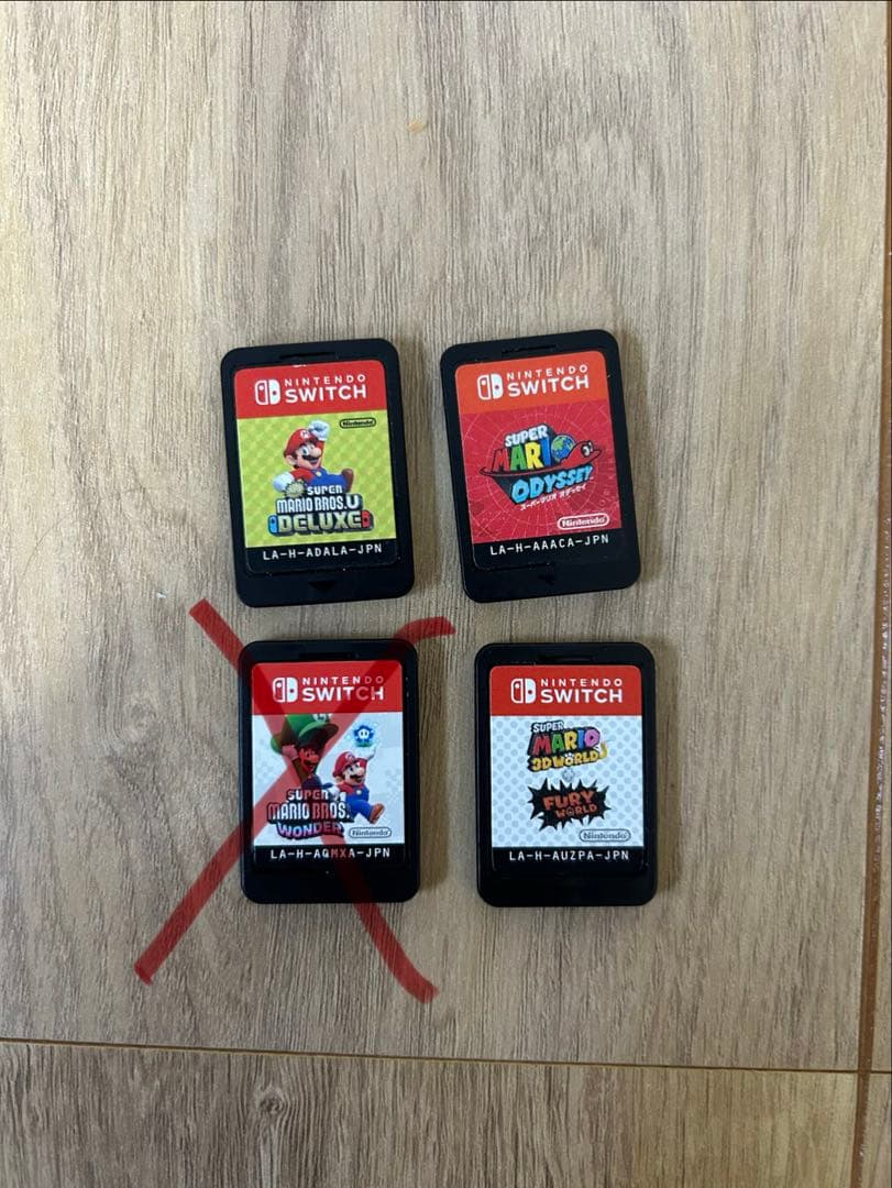 ニンテンドーSwitchスーパーマリオソフト3本