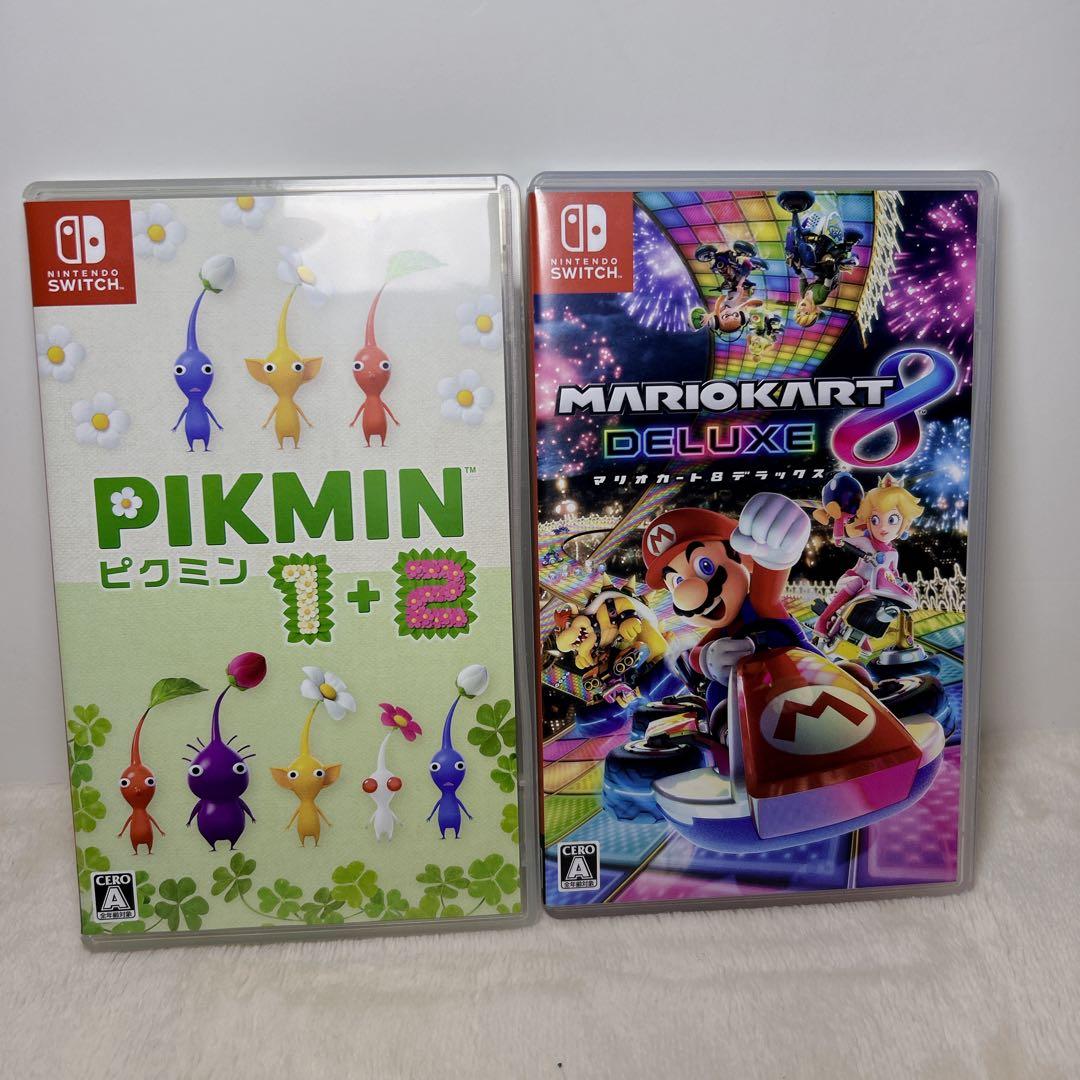 【大人気】Switchソフト マリオカート8デラックス ピクミン1+2 セット