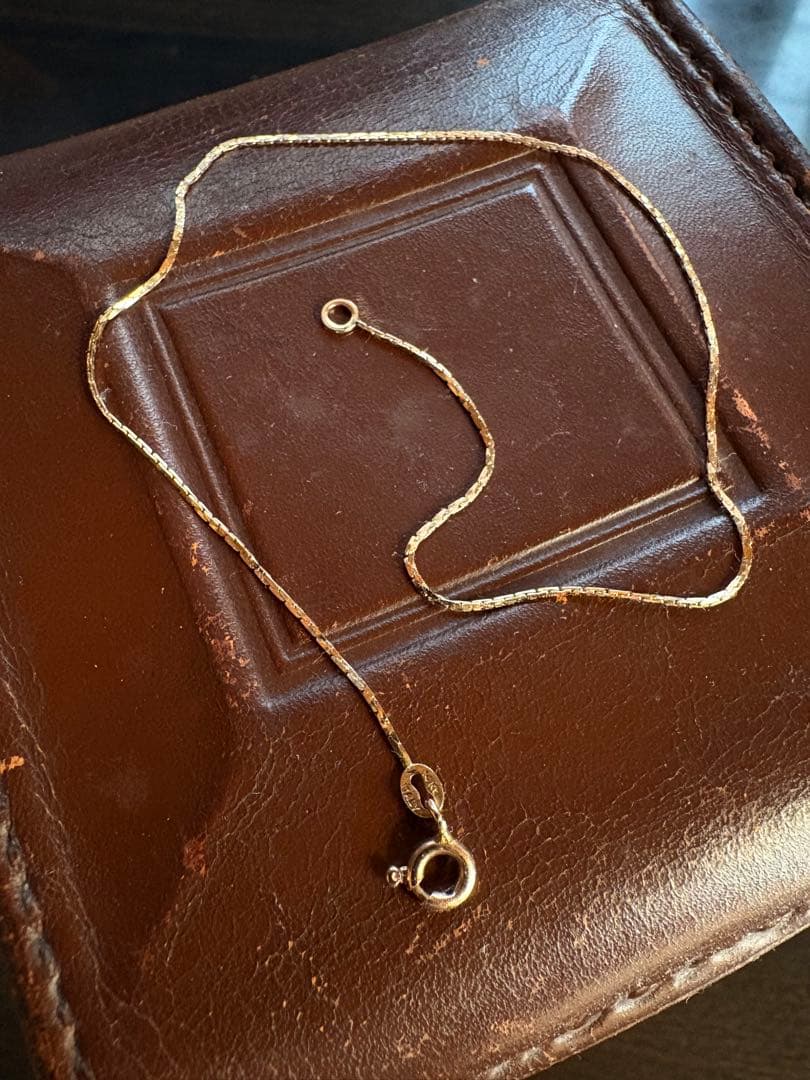 ヴィンテージ　k14 アンクレット　ブレスレット　最終価格