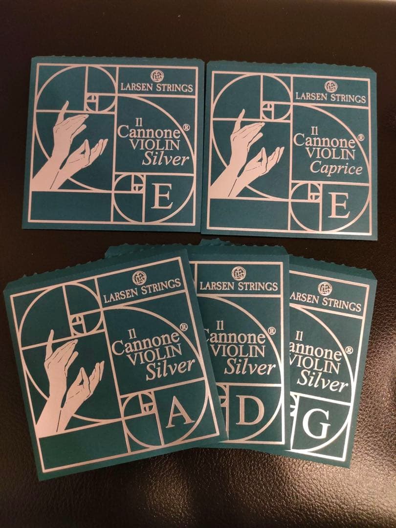 LARSEN STRINGS Il Canone Violin Silver 弦