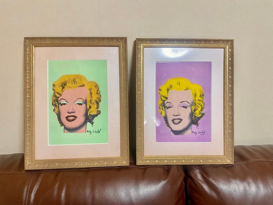 アンディウォーホルマリリンモンロー財団認定印