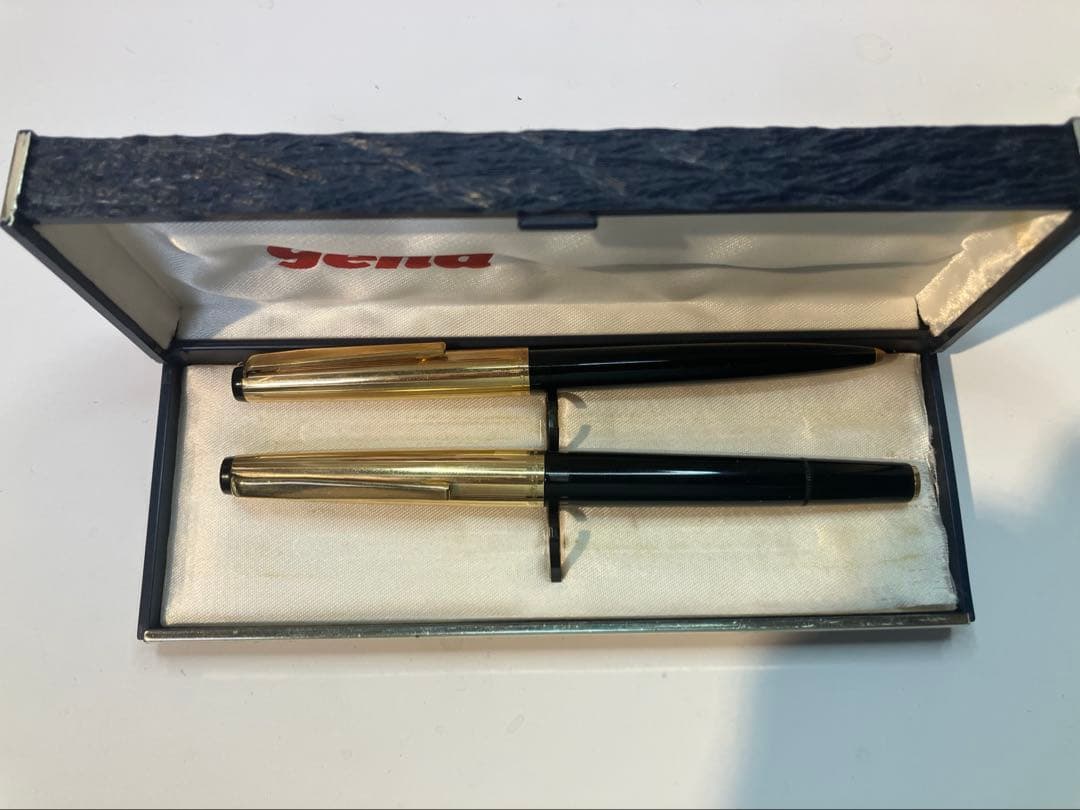 geha 736　万年筆・ボールペンセット　箱付き　OM