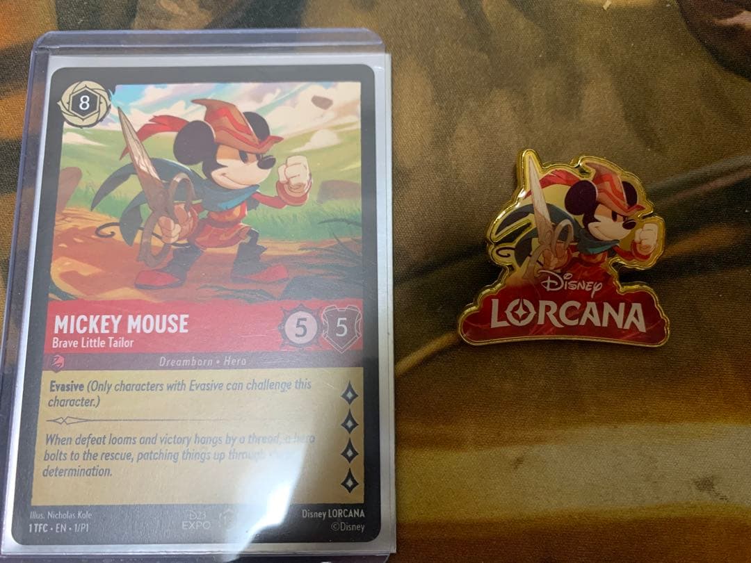 Lorcana Mickey expo ロルカナ ミッキー プロモ